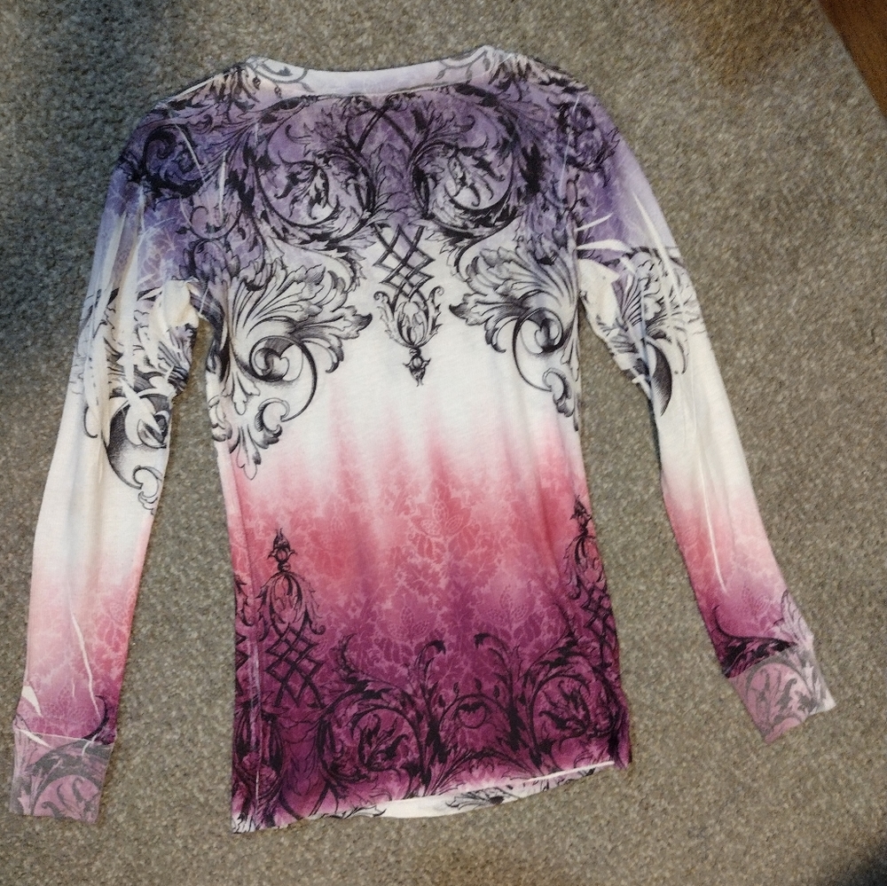 Embellished long sleeved top - Picture 7 of 14